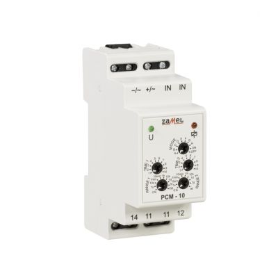 Przekaźnik czasowy PCM-10/24V 24V AC/DC ZAMEL (EXT10000086-WPL)